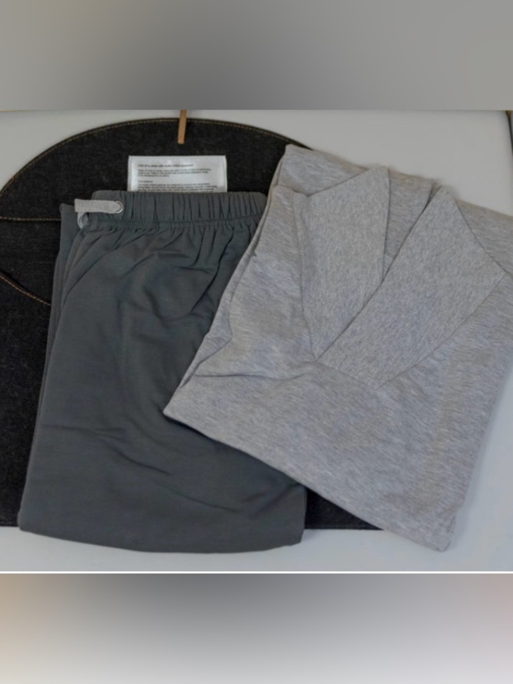 Emirates First Class Pajamas, Slippers & Eye Mask Set